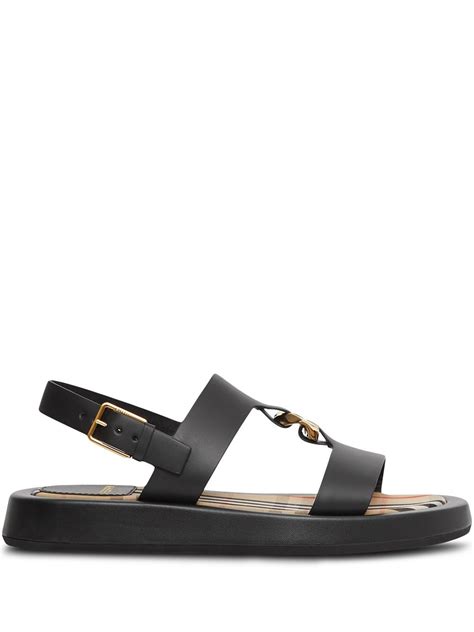 burberry sandals farfetch